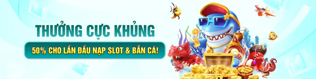 68vip05 com tặng nạp tiền bắn cá và slots lên tới 50%